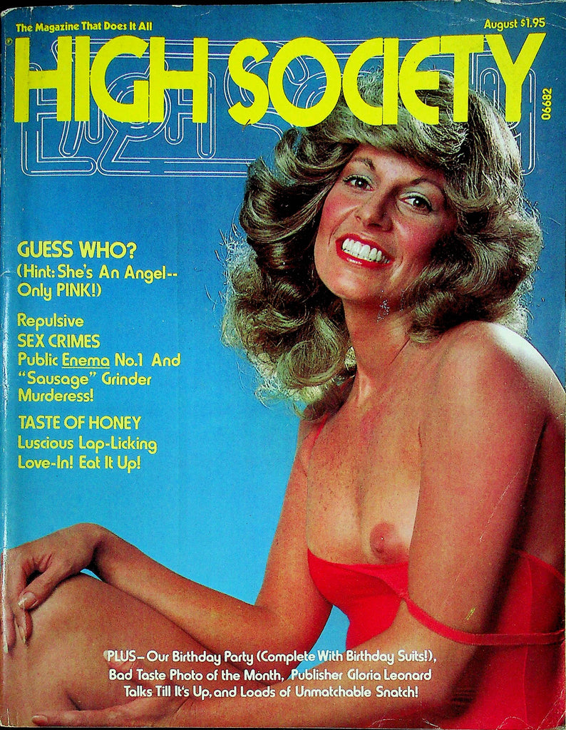 High Society Men's Magazine The Japanese Way August 1977 082224RP