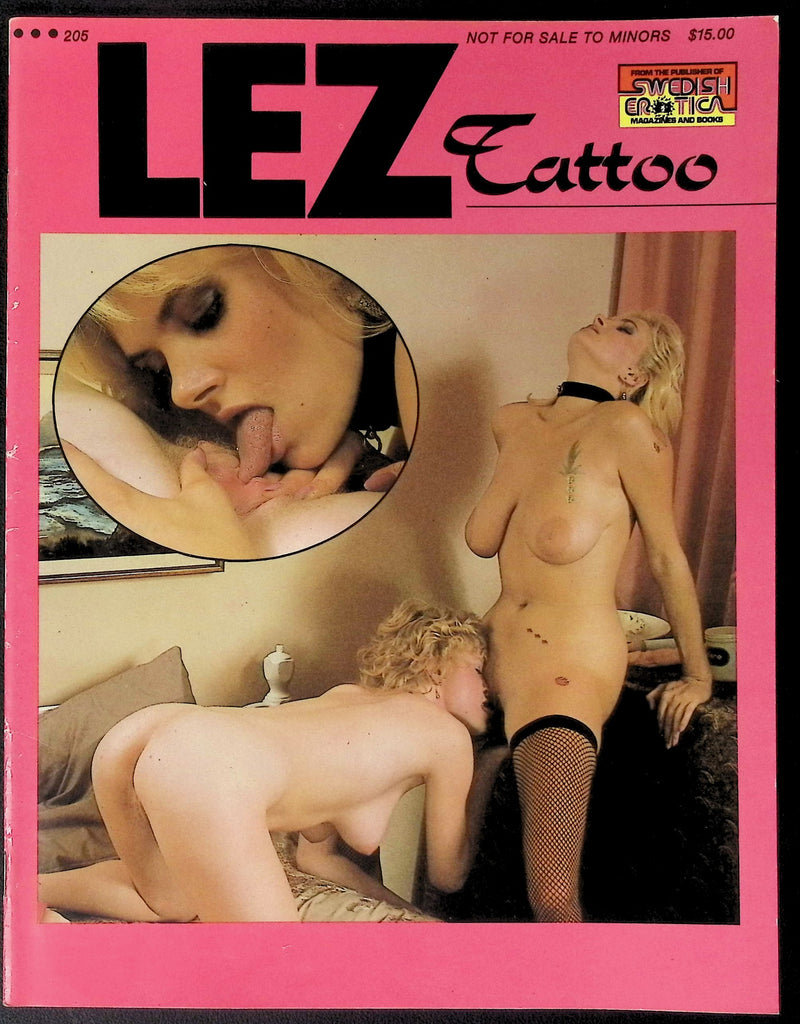 Lez Tattoo Magazine Gay/LGBT Photo Magazine #205 Swedish Erotica 060326AKP