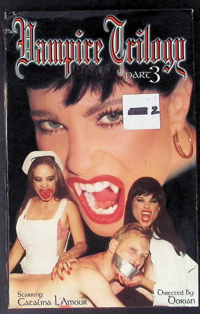 Vampire Trilogy Part 3 with Catalina L'Amour Adult VHS Dreamland USA 051226AKVHS3