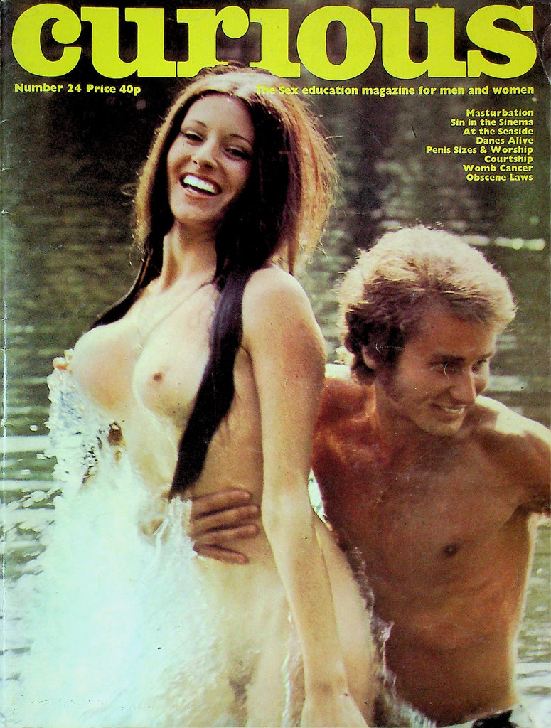 Curious Sex Education Magazine Sin In The Sinema Issue No.24 071925RP2-