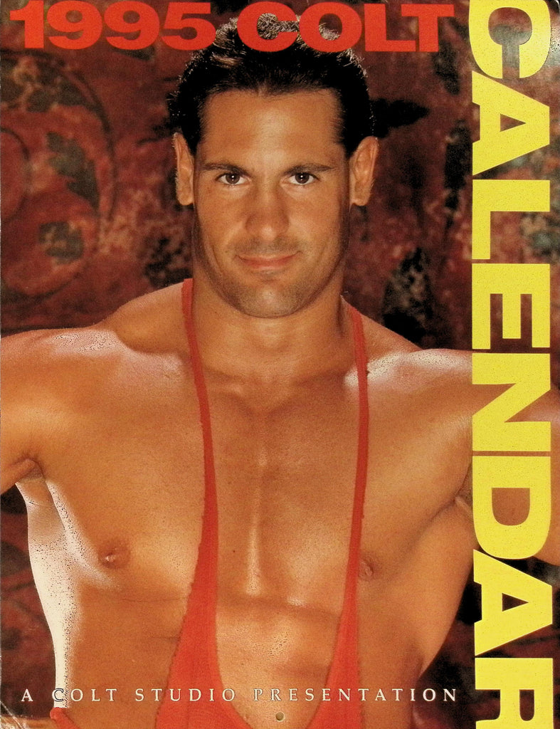 1995 Colt Calendar Colt Studio Wall Calendar Gay Man BIG Hunky Buff Men 041326AMP2