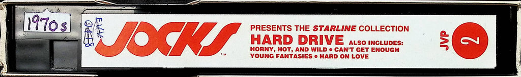 Hard Drive Horny Hot and Wild Cant Get Enough Hard on Love JVP2 1970s Jocks Gay Male VHS 100124AMPVHS