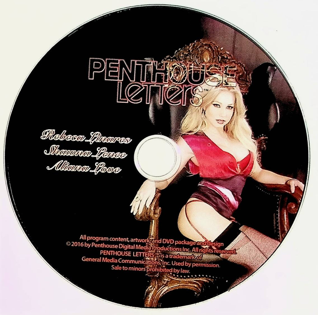 Penthouse Letters DVD Rebeca Linares, Shawna Lenee, Aliana Love No Case Or Cover Art 051624tsdvdd99