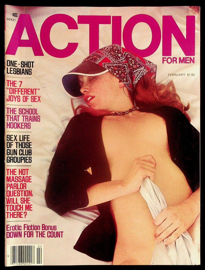 Action For Men - Volume 22, No. 2 Adult Magazine February 1978 081226hrp-1