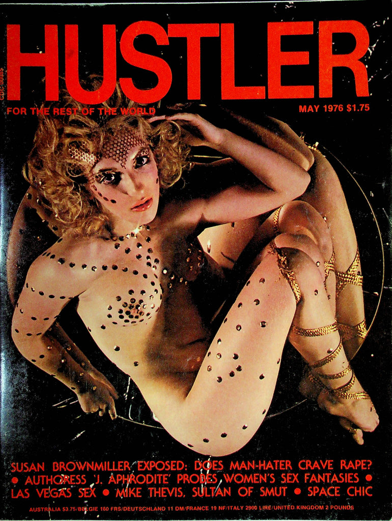 Hustler Magazine Susan Brownmiller Exposed May 1976 W/Centerfold 011025RP