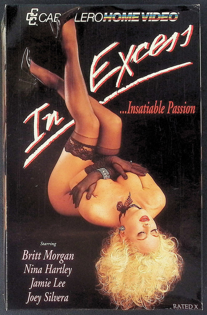 In Excess ft. Britt Morgan, Nina Hartley, Jamie Lee Adult VHS Caballero Home Video 102225AKVHS2