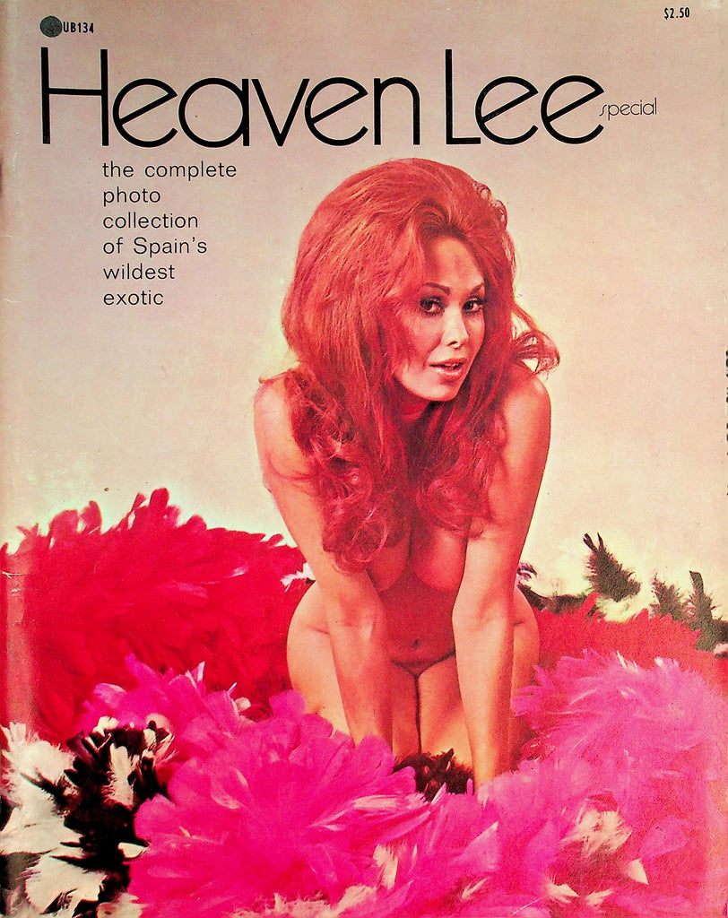 Heaven Lee Special  Magazine  Spain's Wildest Exotic  #1 1970's    100926lmp-GSC