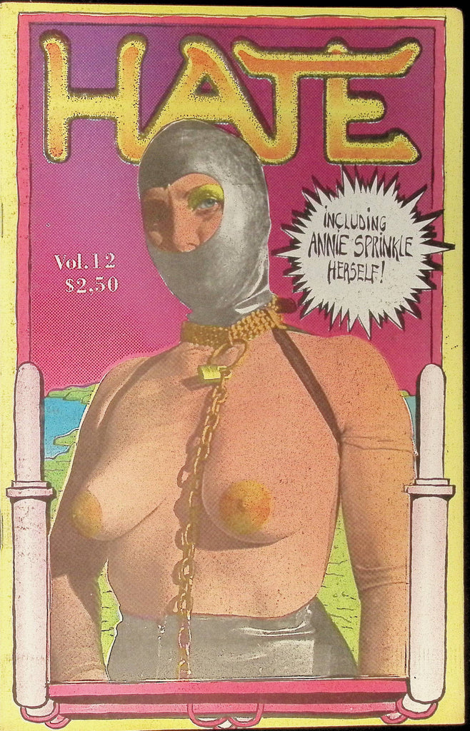 HATE Newspaper Sex Magazine Vol 12 Annie Sprinkle 1978 093025AMP