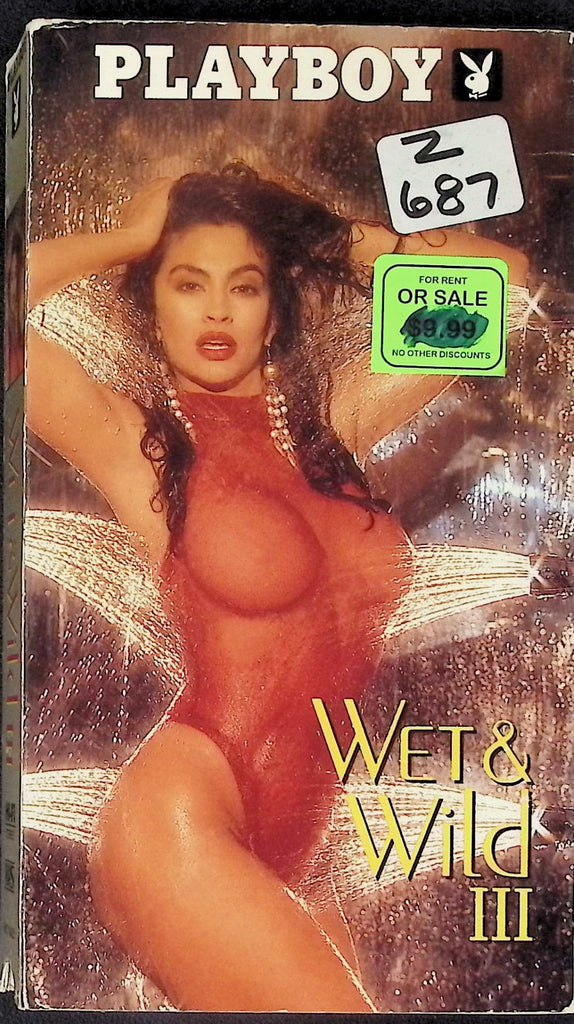 Playboy's Wet & Wild #3 Adult VHS 1991 HBO Video 121025AKVHS2