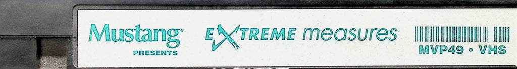 Extreme Measures MVP49 Buck Phillips, Dan Andrews, Dax Kelly Mustang Gay Male VHS 100324AMPVHS