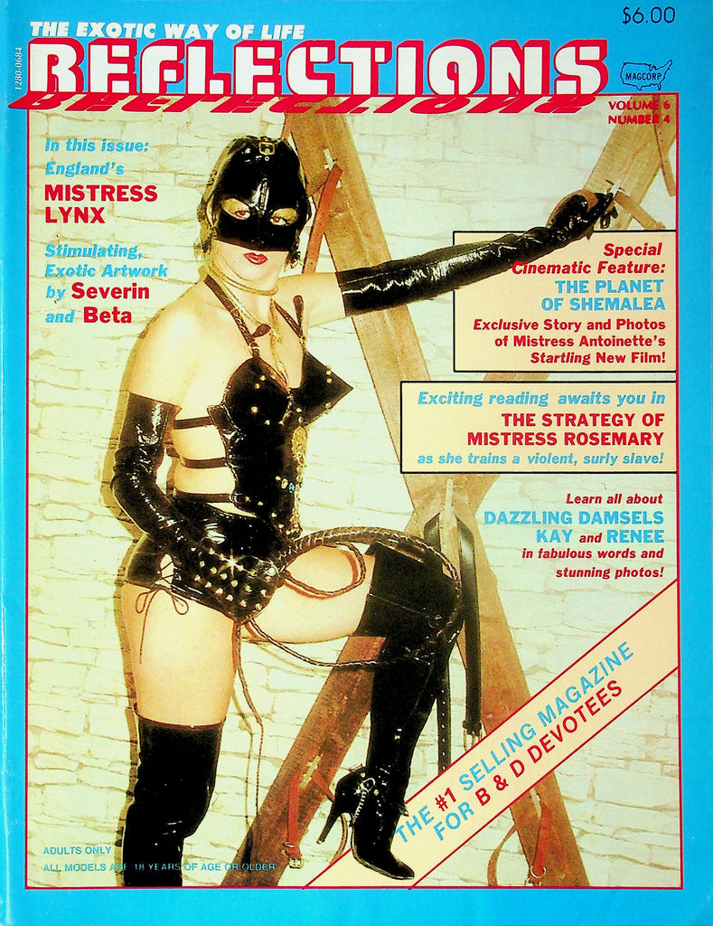 The Exotic Way Of Life Reflections BDSM Magazine Ft. Mistress Lynx & Rosemary Vol.6 No.4 092625RP-