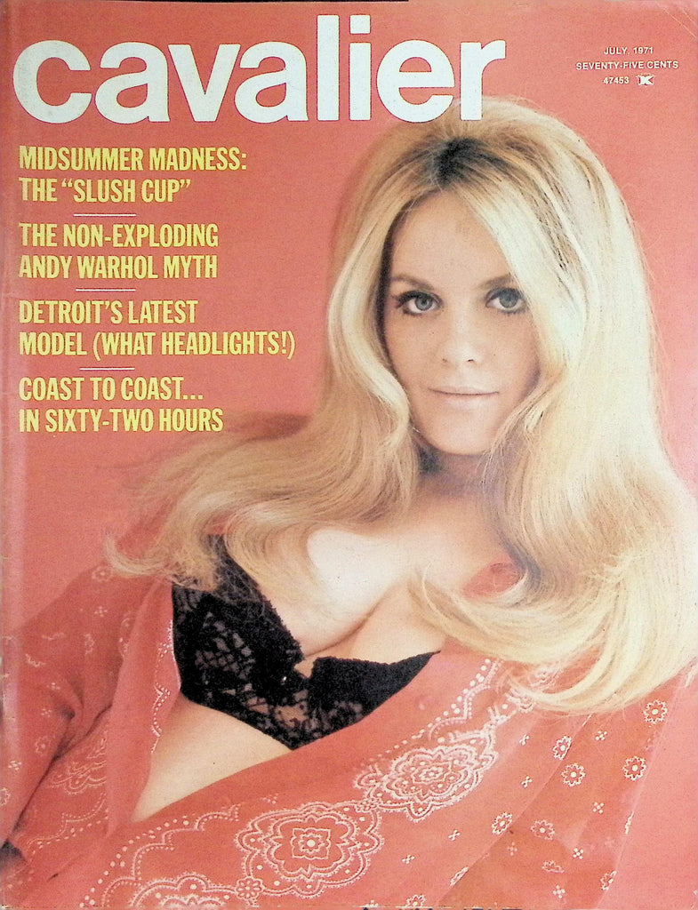 Cavalier Magazine July 1971 THe Non-Exploding Andy Warhol Myth  091926LLP2