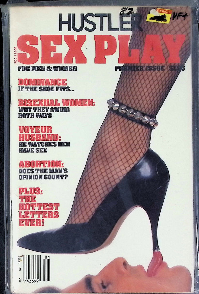 Hustler Sex Play Adult Digest Premier Issue 1982 010826AKP