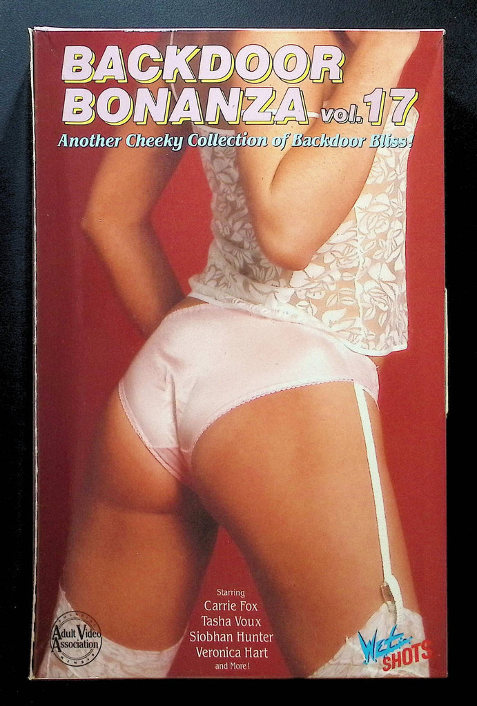 Backdoor Bonanza Volume 17 Wet Video VHS 1990 Carrie Fox Tasha Voux 120324DMVHS