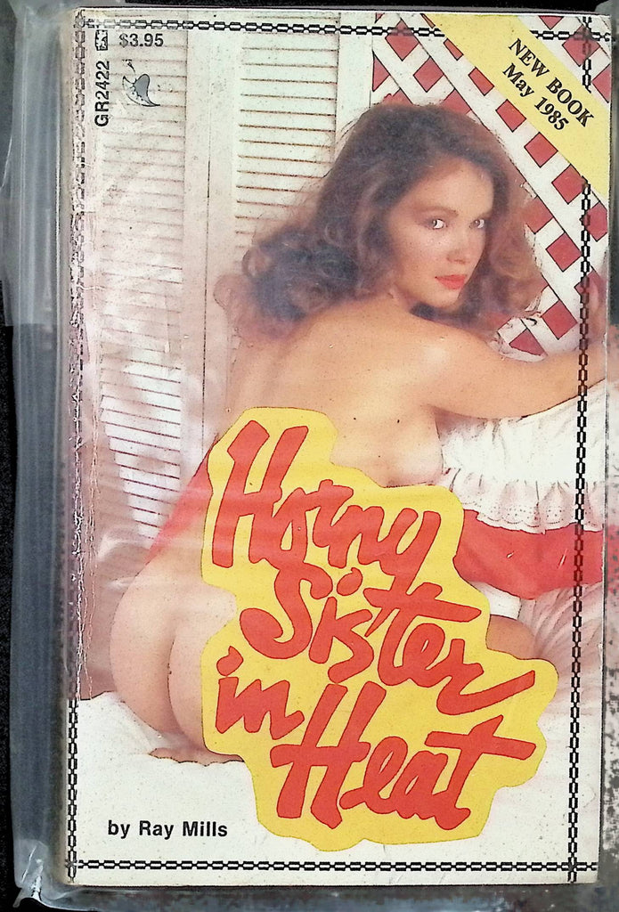 Horny Sister by Ray Mills May 1985 GR2422 Adult Paperback Novel-073124AMP2
