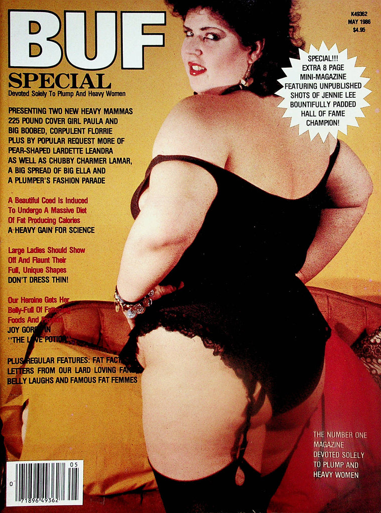 BUF Special  Magazine  Covergirl Paula  May 1986    040725lm-p