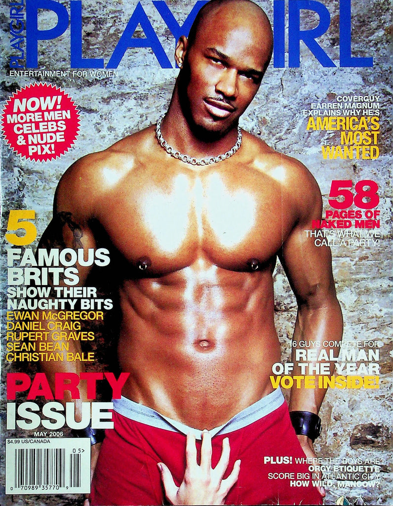 Playgirl Gay Magazine Party Issue Earren Magnum May 2006 110524RP