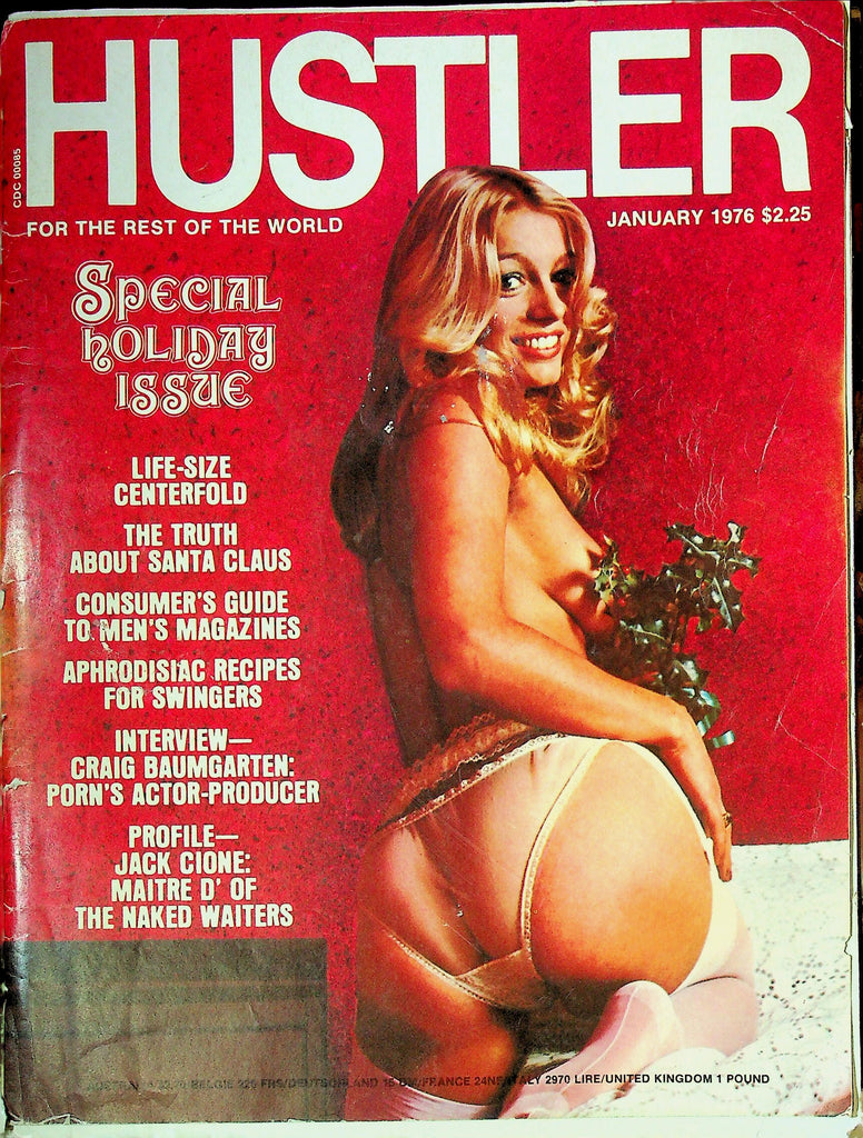 Hustler Magazine Special Holiday Issue Ft. Craig Baumgarten January 1976 042325RP2