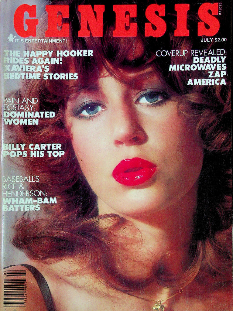 Genesis Magazine Ft. Xaviera & Billy Carter July 1978 021725RP2