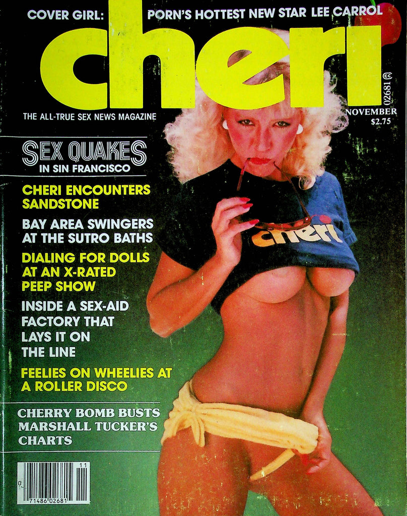 Cheri Magazine Lee Carol November 1980 012025RP