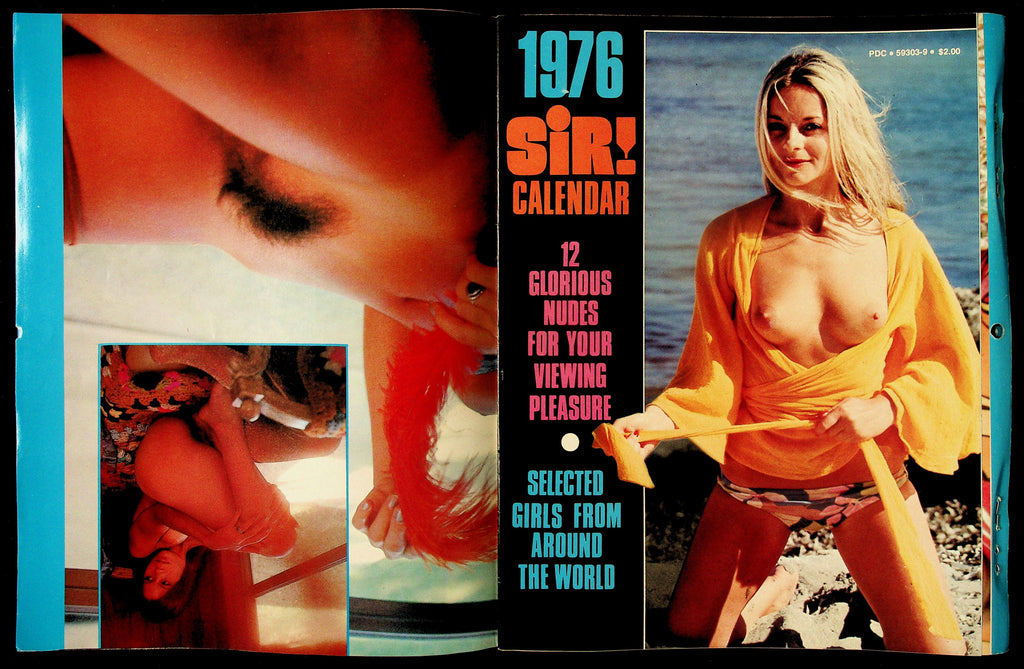 Sir! Pinup Calendar 1976 Girls From Around The World 091026HRP-81