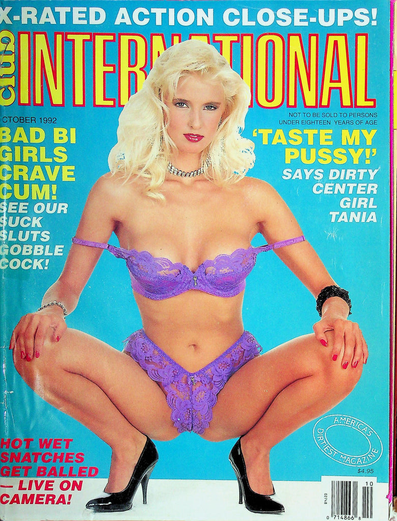 Club International Magazine Ft. Tania & Shanine October 1992 032025RP2