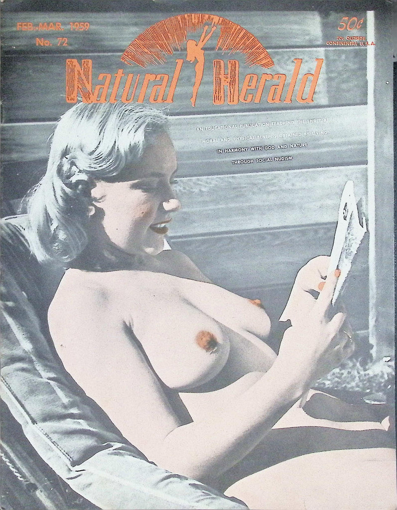 Natural Herald MagazineFeb/March 1959 #72  Nudist magazine 090526LLP