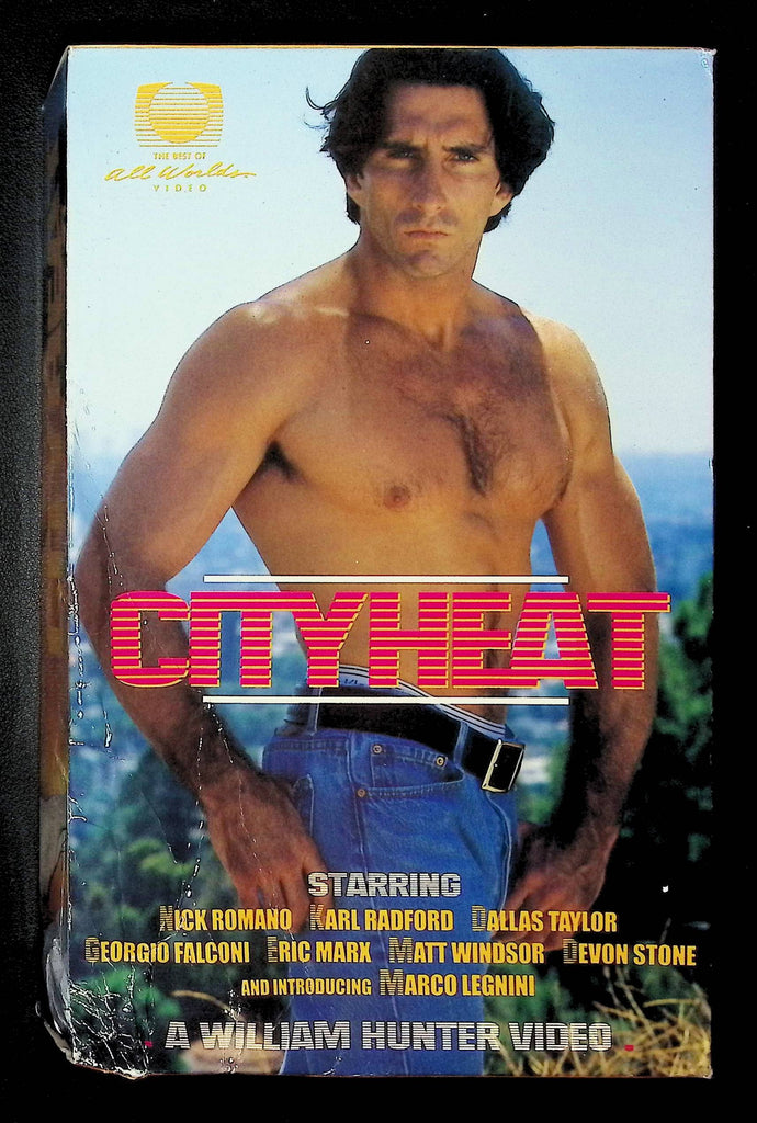 City Heat All Worlds Video Gay VHS Nick Romano Karl Radford 071525DMVHS
