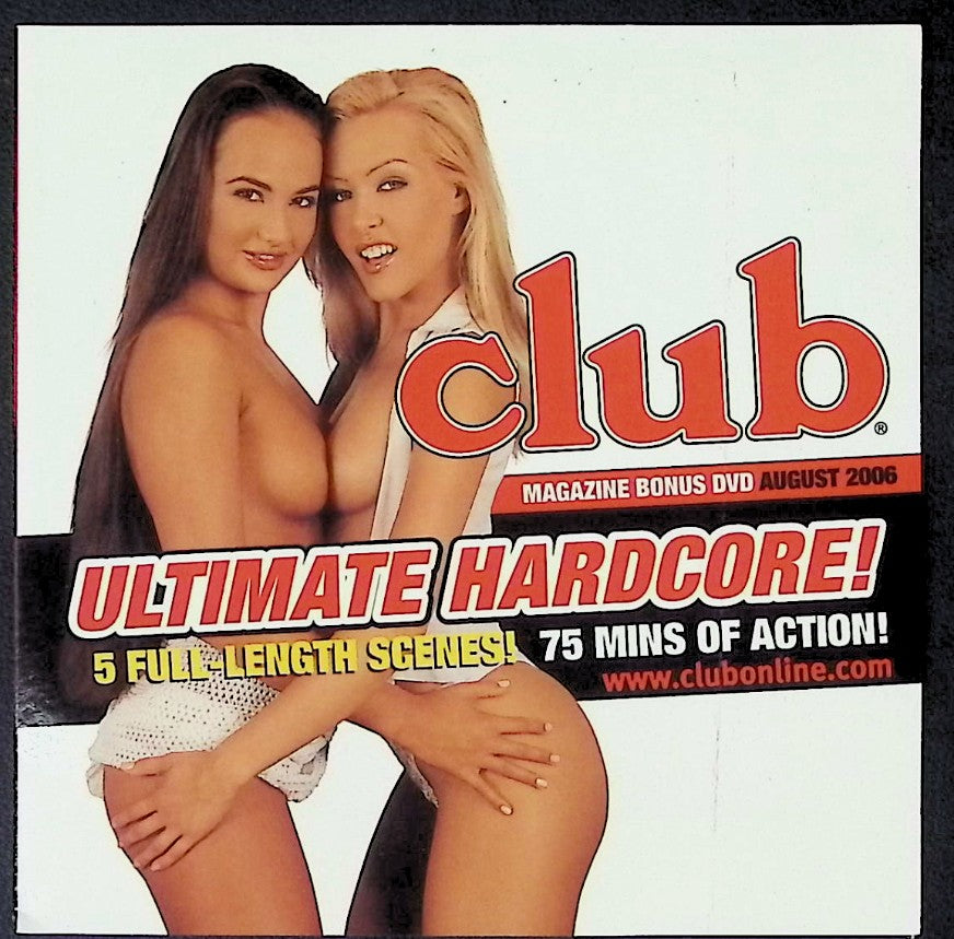 club Magazine Bonus DVD Ultimate Hardcore! August 2006 club online 121725AKDVD-C14