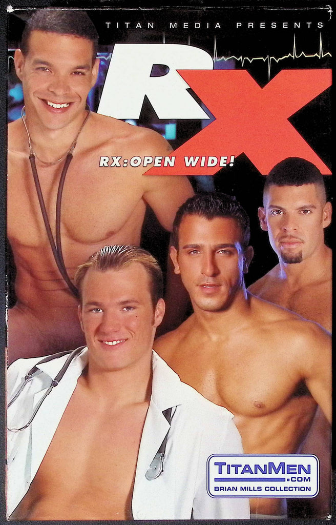 RX: Open Wide! Titan Media Gay VHS 2003 092624JKVHS4