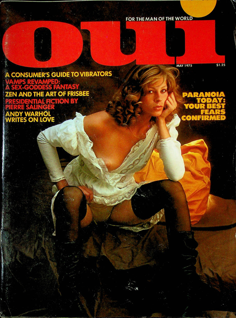 OUI Adult Magazine Andy Warhol On Love May 1975 060724RP2