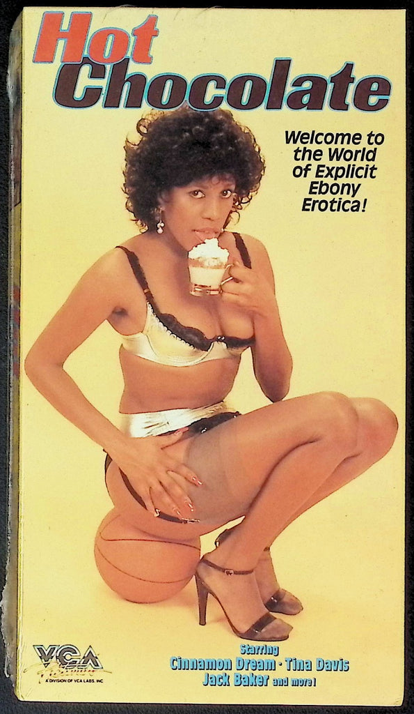 Hot Chocolate Starring Cinnamon Dream Tina Davis Silver Satine Adult VHS VCA Labs 052726AKVHS2