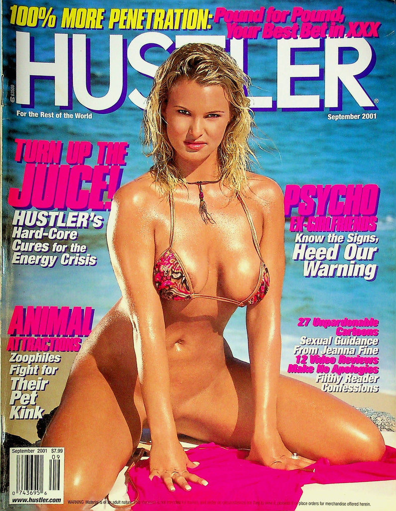 Hustler Magazine Psycho Ex-Girlfriends September 2001 011325RP2