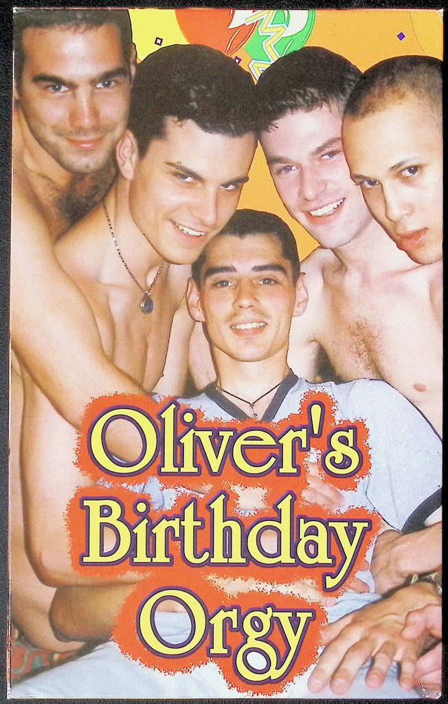 Oliver's Birthday Orgy West Hollywood Filmworks, Inc. Gay VHS 2000 101024JKVHS3