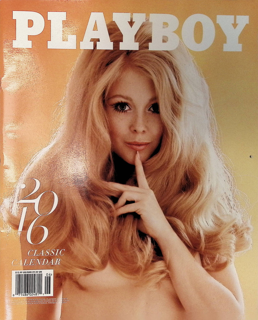 Playboy 2016 Classic Calendar with Playmates from the 1970s 10x12" Wall Calendar 082125AMCAL