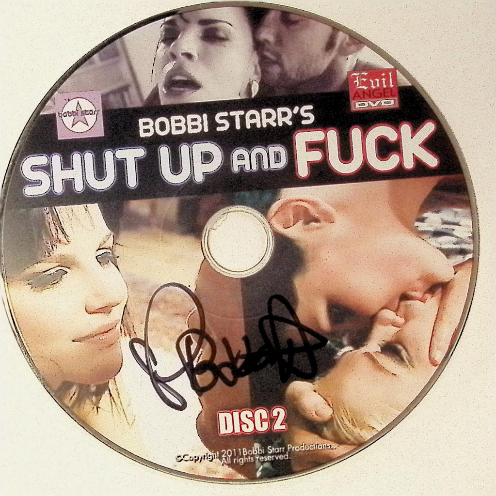 Bobbi Starr Autographed Shut Up and FUCK DVD DISC 2 ONLY w/COA Evil Angel 123025AMP