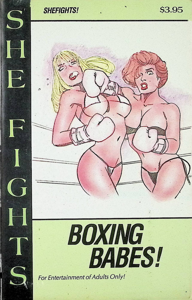 Boxing Babes! She Fights 1988 SF-119 Star Distributors Adult Erotic Novel-051324AMP