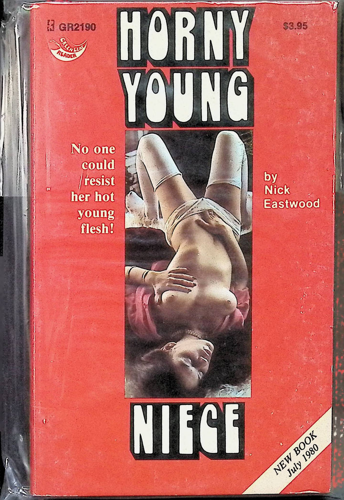 +18 Horny Young Neice by Nick Eastwood GR2190 July 1980 Adult Paperback Novel-073124AMP2
