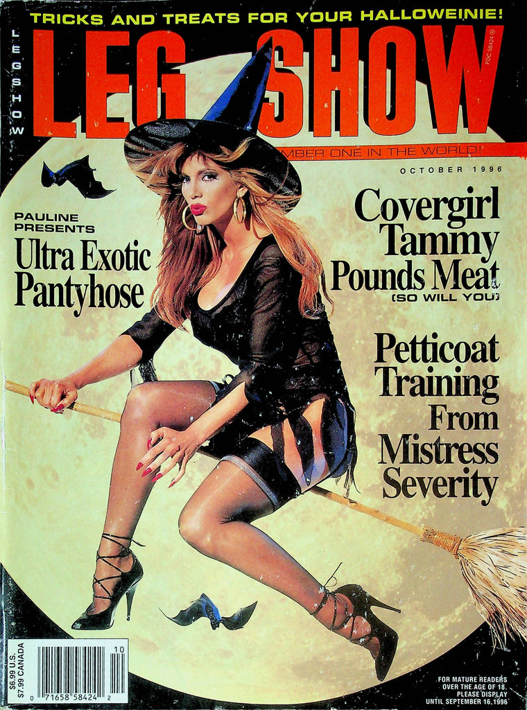 Leg Show Magazine Halloween Issue Tammy Pounds Meat October 1996 020524RP