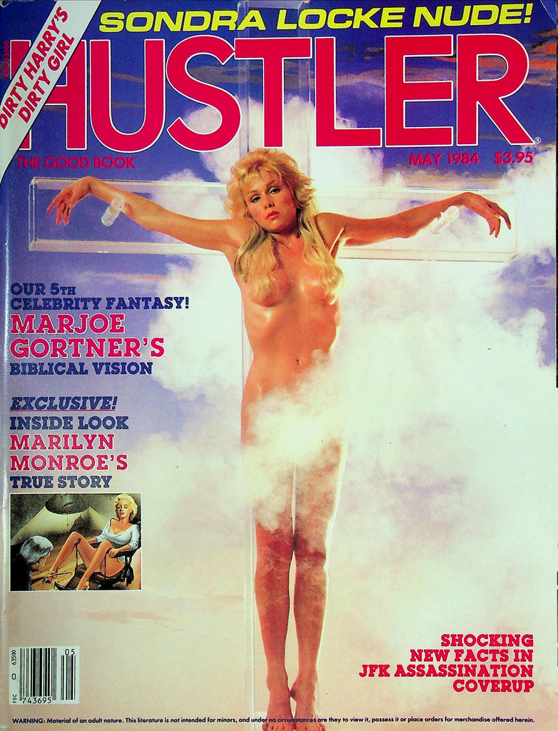 Hustler Men's Magazine 5th Celebrity Fantasy Ft. Marjoe Gortner & Sondra Locke May 1984 021925RP