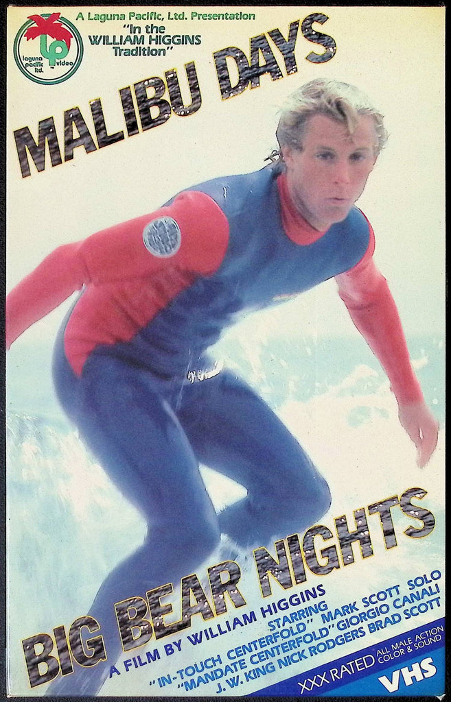 Malibu Days Big Bear Nights Laguna Pacific, Ltd. Gay VHS 102124JKVHS5
