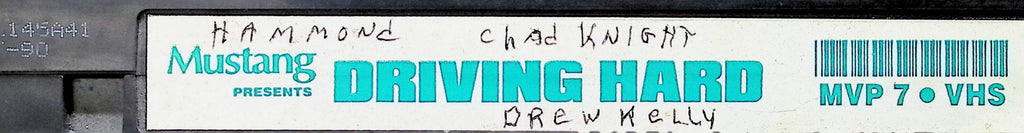 Driving Hard Chad Knight, Jeff Hammond, Kris Lord MVP7 Mustang Gay Male VHS 100324AMPVHS