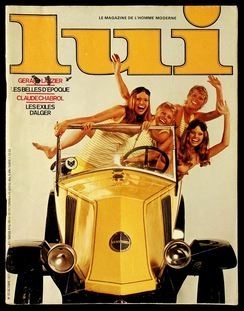 Lui French Adult Magazine #93 Oct. 1971 Les Belles D'Epoque 091426HRP-32