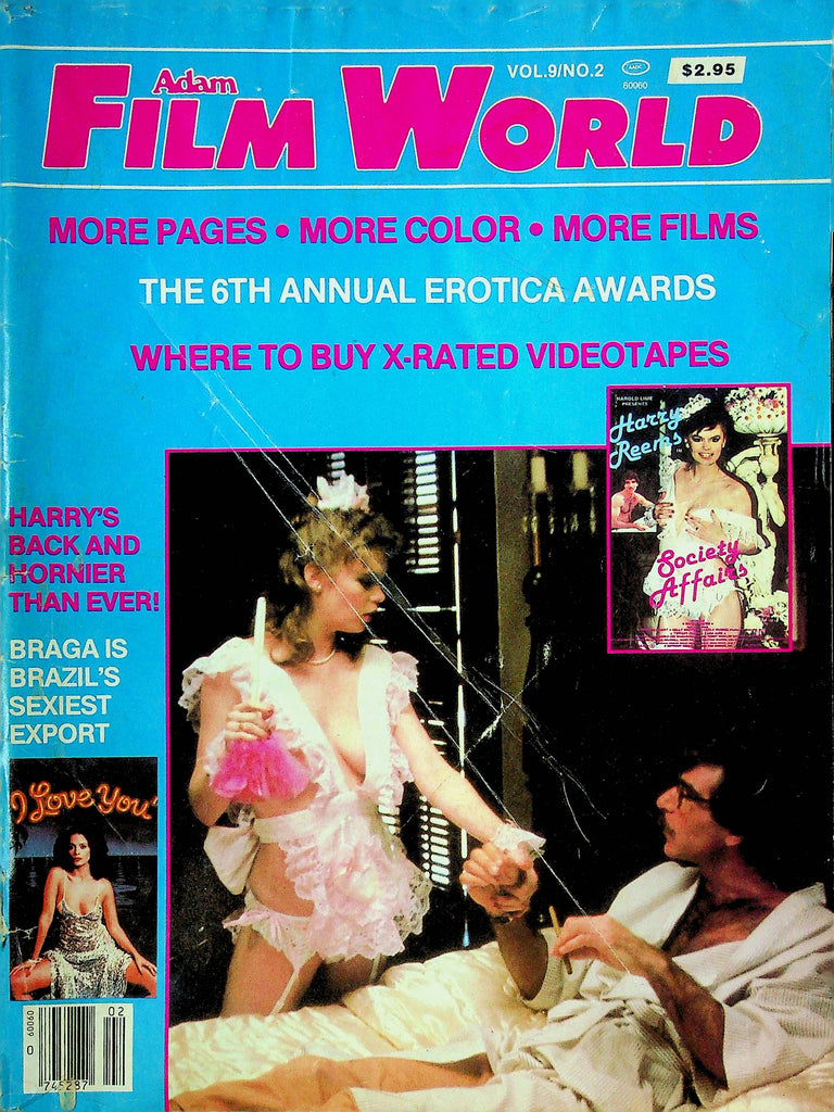 Adam Film World Men's Magazine 6th Annual Erotica Awards Vol.9 No.2 December 1982 082224RP