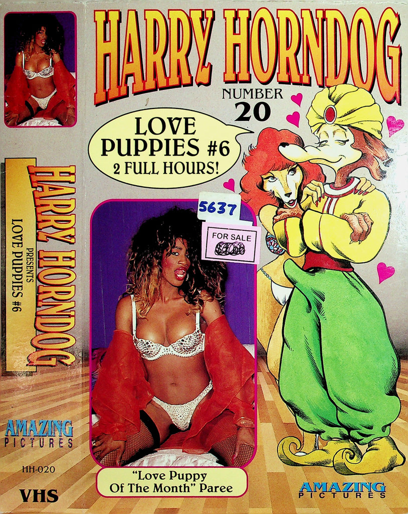 Harry Horndog Number 20 Love Puppies #6 Ashley Paree Marilyn Adult VHS Amazing Pictures 042926NAVHS2-19
