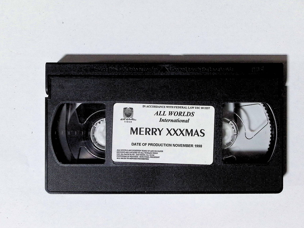 Merry XXXMas All Worlds Video Gay VHS 1998 103124JKVHS