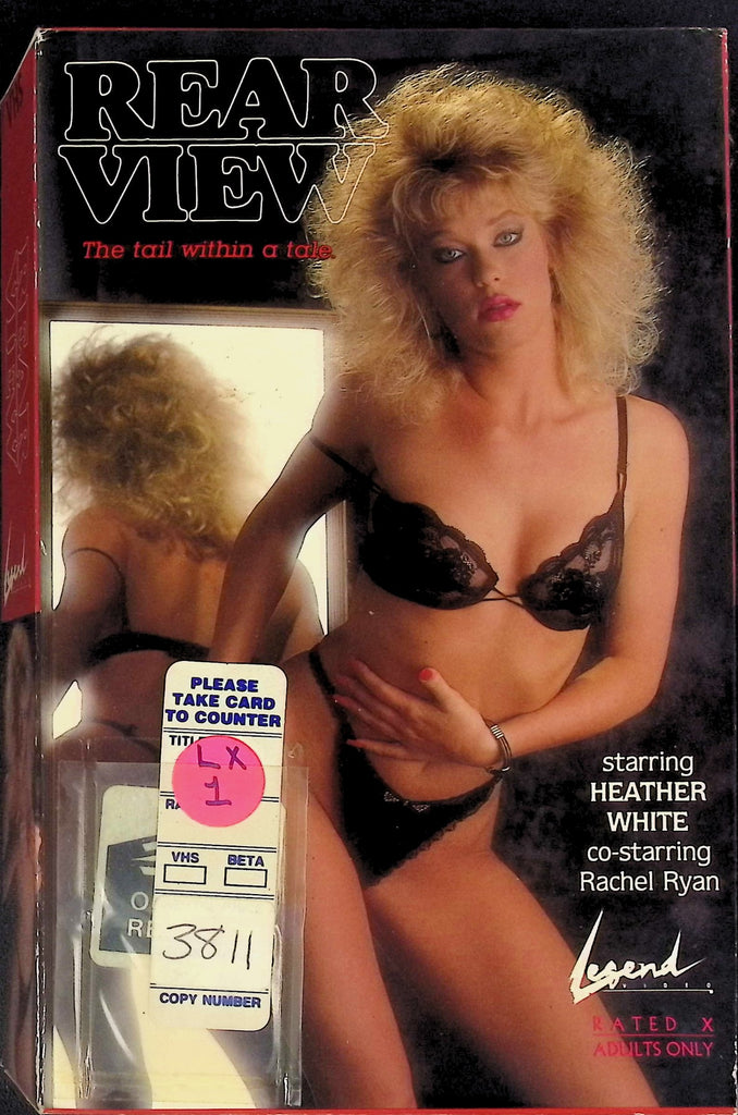 Rear View w/ Heather White, Randy West, Rachel Ryan, Adult VHS Legend Video 091725AKVHS4