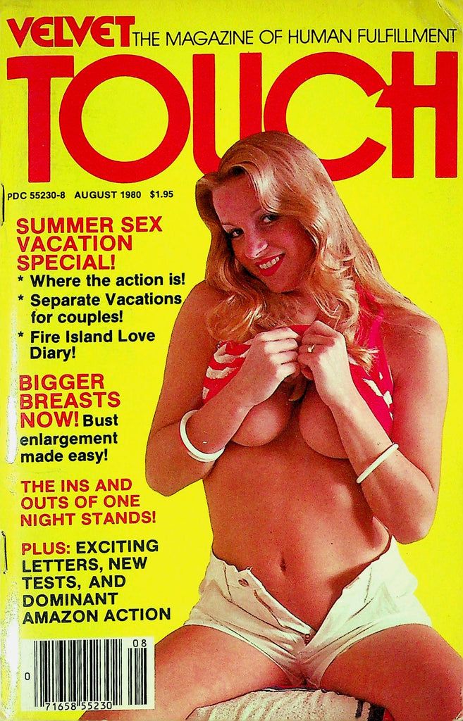 Velvet Touch Digest Magazine Summer Sex Vacation August 1980 052924RP