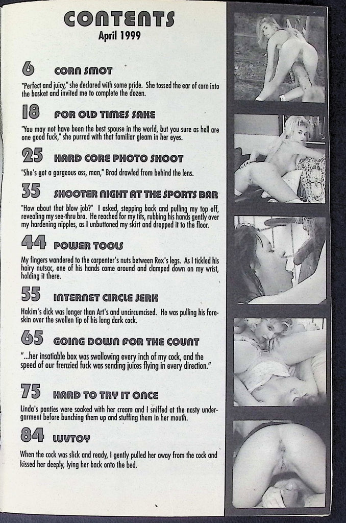 Bump & Grind Adult Digest April 1999 010826AKP