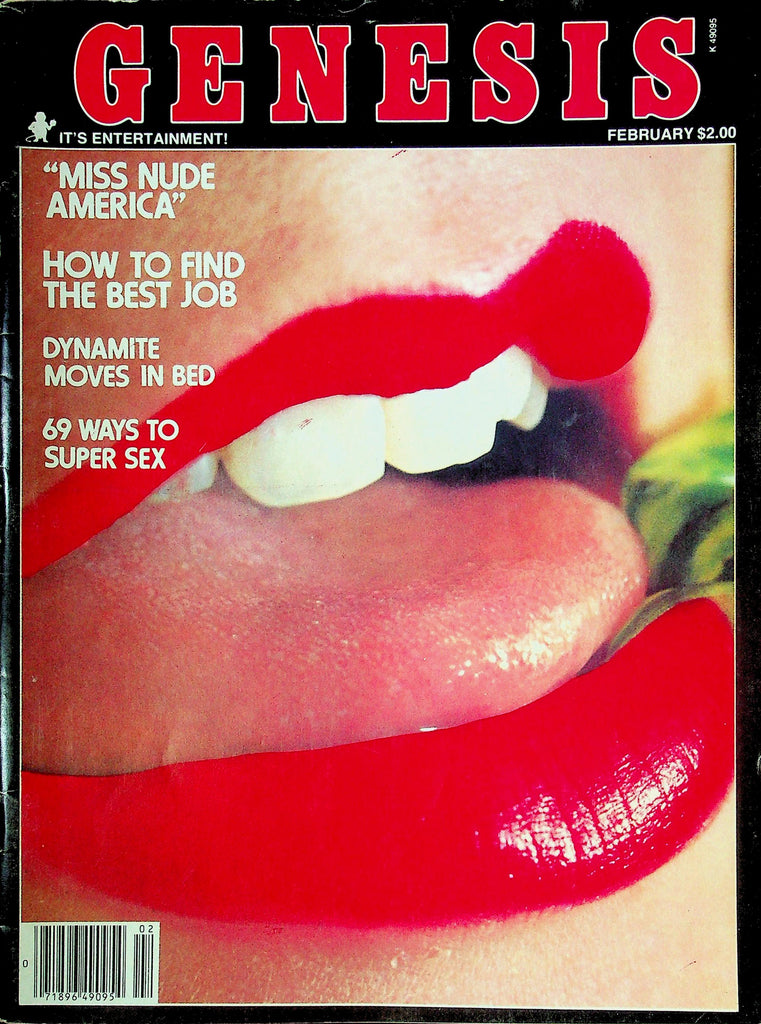 Genesis Magazine Miss Nude America & Marilyn Chambers February 1978 021725RP2